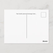 Carte Postale Lollipop Man est Jardinage (Dos)