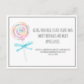 Carte Postale Lollipop Références Immobilier Marketingst (Devant)