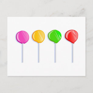 Carte Postale Lollipops