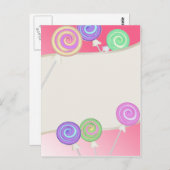 Carte Postale Lollipops (Devant / Derrière)