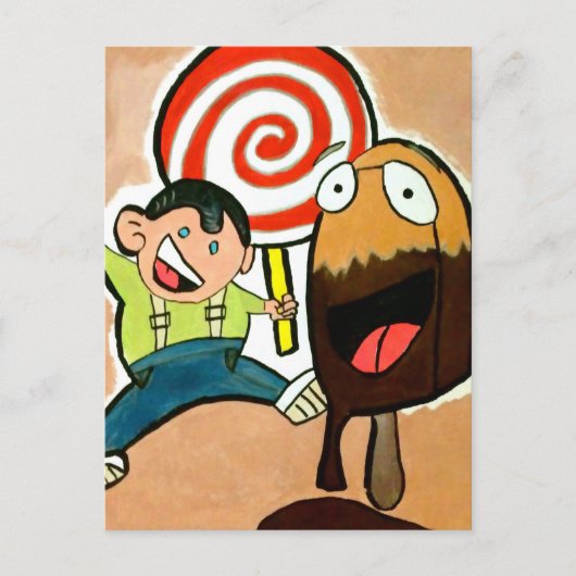 Carte Postale Lollypop (Devant)