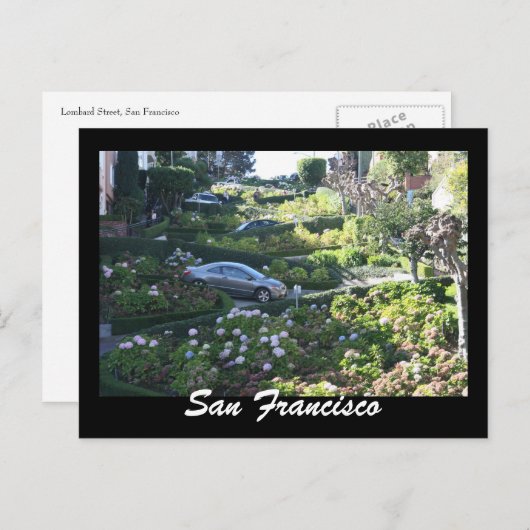 Carte Postale lombard st (Devant / Derrière)