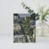 Carte Postale Lombard Street, San Francisco (Debout devant)