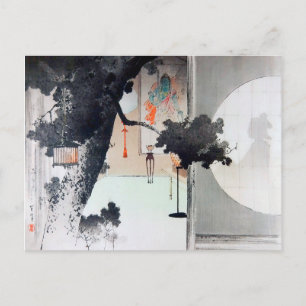 Carte Postale L'ombre de la femme sur la fenêtre, Watanabe Seite