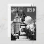 Carte Postale Lomonosov Moscow State University Architecture (Devant / Derrière)