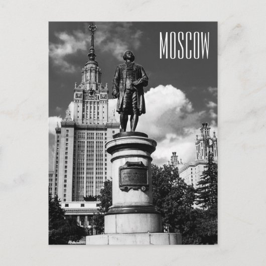 Carte Postale Lomonosov Moscow State University Architecture (Devant)