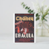 Carte Postale Lon Chaney et Dracula (Debout devant)