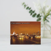 carte postale london 13 thames (Debout devant)