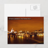 carte postale london 13 thames (Devant / Derrière)
