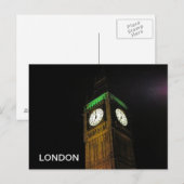 CARTE POSTALE LONDON BIG BEN (Devant / Derrière)