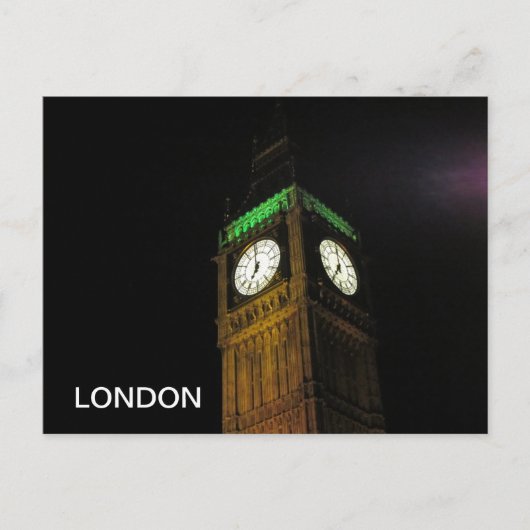CARTE POSTALE LONDON BIG BEN (Devant)