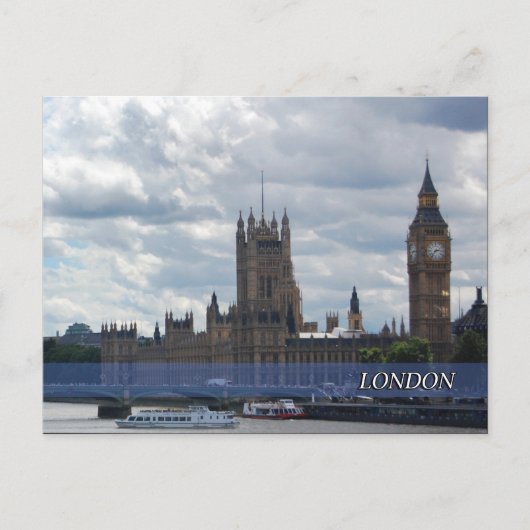 Carte Postale London Big Ben Post Card (Devant)