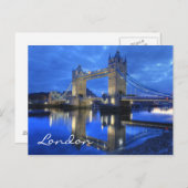 Carte postale London Bridge (Devant / Derrière)