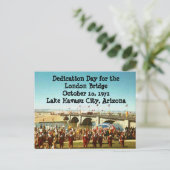 Carte Postale London Bridge Dedication Day (Debout devant)