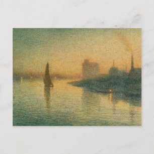 Carte Postale London Bridge - Joseph Pennell - 1893