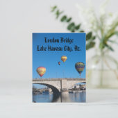 Carte Postale London Bridge, Lake Havasu, Az. (Debout devant)