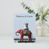 Carte Postale London Elephant & Château (Debout devant)