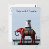 Carte Postale London Elephant & Château (Devant / Derrière)