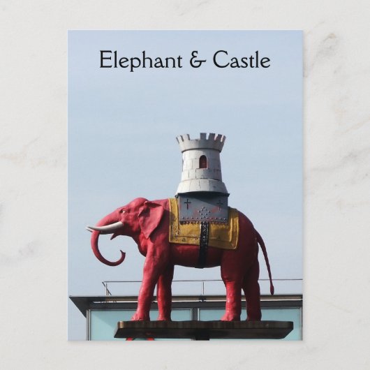 Carte Postale London Elephant & Château (Devant)