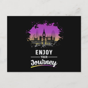 Carte Postale London England City Cityscape Skyline Drôle cadeau