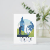 Carte Postale London England Skyline (Debout devant)