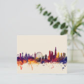 Carte Postale London England Skyline (Debout devant)