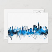 Carte Postale London England Skyline (Devant / Derrière)