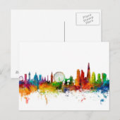 Carte Postale London England Skyline (Devant / Derrière)