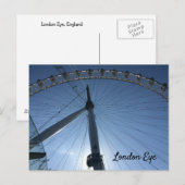 Carte Postale London Eye (Devant / Derrière)