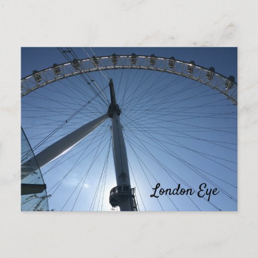 Carte Postale London Eye (Devant)