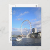 Carte Postale London Eye (Devant / Derrière)