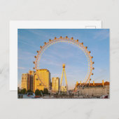 Carte postale London Eye (Devant / Derrière)