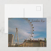 Carte postale London Eye (Devant / Derrière)