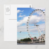Carte Postale London Eye (Devant / Derrière)