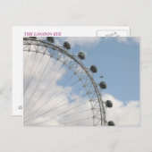 Carte Postale London Eye (Devant / Derrière)