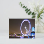 Carte postale London Eye at Night (Debout devant)