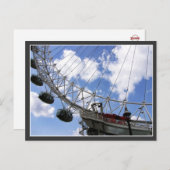 Carte postale London Eye Crop (Devant / Derrière)