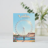 Carte Postale London Eye Royaume-Uni (Debout devant)