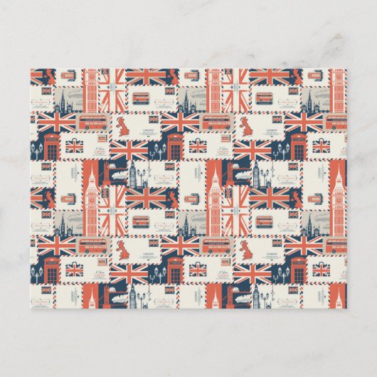 Carte postale London Post (Devant)