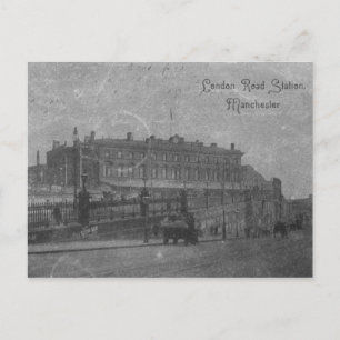 Carte Postale London Road Station, Manchester, c.1910