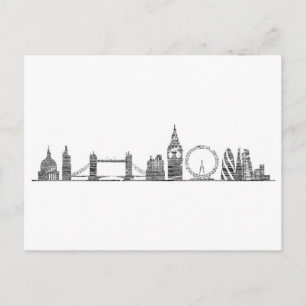 Carte postale London Skyline