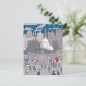 Carte Postale London Skyline Illustration (Debout devant)