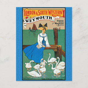 Carte Postale London South Western Railway Weymouth