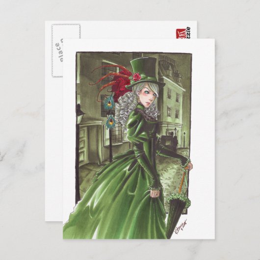 Carte postale London Stroll (Devant / Derrière)