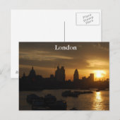 Carte postale London Sunrise (Devant / Derrière)