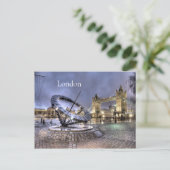 Carte postale London Time (Debout devant)