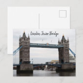 Carte Postale London Tower Bridge (Devant / Derrière)
