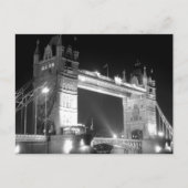 Carte Postale London Tower Bridge en soirée (Devant)