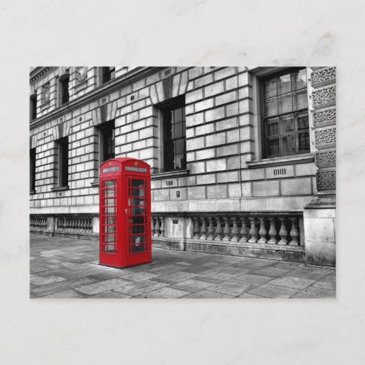 Carte postale London-Westminster Red Phone Box (Devant)
