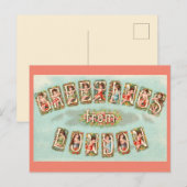 Carte postale londonienne vintage excentrique  (Devant / Derrière)